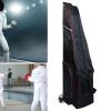 Aosekaa Fencing Backpack Trolley Case Fencing Storage Bag Convenient to Carry Large Capacity with Handle Fencers Fencing Wheel Bag, Black, 120cmx35cmx25cm view 2