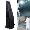 Aosekaa Fencing Backpack Trolley Case Fencing Storage Bag Convenient to Carry Large Capacity with Handle Fencers Fencing Wheel Bag, Black, 120cmx35cmx25cm view 3