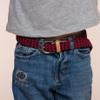Peppercorn Kids Boys Braided Stretchy Cord Belt - Navy/Red - Age (8-14Yr) view 4