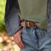 Peppercorn Kids Boys Braided Stretchy Cord Belt - Brown - Age (4-7 yrs) view 3