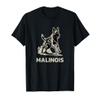 Belgian Malinois Dog Running - Malinois Lover Men Women T-Shirt view 1