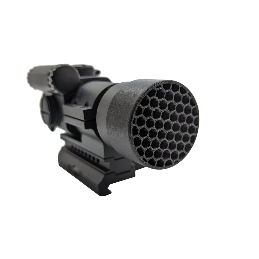 Killflash Hex Anti-Reflection Device Compatible with Aimpoint Red Dots (Forest Green, PRO / 9000L / 9000SC)