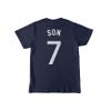1863FC Youth Tottenham Hotspur Kids Son Heung-min Cotton T-Shirt - Navy Youth Size (US, Alpha, Medium, Regular, Regular, Navy) view 1