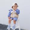 Karesoull Toddler Baby Boy Hooded Jacket Long Sleeve Flap Pocket Zip Up Hoodie Coat Fall Winter Outwear (Blue, 12-18 Months) view 3