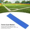 NOENNULL Court Line Marker Kit Tennis Spot Marker Multipurpose Marking Line for Pickleball Tennis Basketball Courts (Blue) view 3