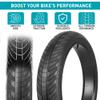BALINGE 2 Pack 26x3.0 Fat Bike Tires ebike Tires Mountain Bike Heavy Duty High-Performance Wear-Resistant E-Bike Mountain Snow Bike Tire 26 x 3 Fat tireBlack2 Tire 2 LeversNon-Slip view 3