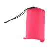 Camping Rain Tarp Tent Tarp Rain and Sun Shade Shelter for Hiking, Beach, Picnic Outdoor, Rain Fly Awning Cover with 6Tie Points for Mult-Mount Styles with Storage Bag, 200 * 140Cm(Rose Red) view 1