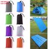 Camping Rain Tarp Tent Tarp Rain and Sun Shade Shelter for Hiking, Beach, Picnic Outdoor, Rain Fly Awning Cover with 6Tie Points for Mult-Mount Styles with Storage Bag, 200 * 140Cm(Rose Red) view 3