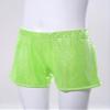Lorilida Girls Kids Dance Athletic Shorts Sparkle Metallic Glitter Tumbling Bottoms for Workout Fitness Gymnastics Fluorescent Green 5-6 Years view 4