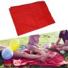 Camping Rain Tarp Tent Tarp Rain and Sun Shade Shelter for Hiking, Beach, Picnic Outdoor, Rain Fly Awning Cover with 6Tie Points for Mult-Mount Styles with Storage Bag, 200 * 140Cm(Red) view 3