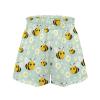 XXQGOMG Daisy Honeybee Shorts for Girls Size 14-16 High Waisted Yoga Shorts with Pockets Toddler Girl Soccer Shorts 5T Wide Leg Summer Pants Kids Active Crossover, Size 3-4 view 1