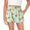 XXQGOMG Daisy Honeybee Shorts for Girls Size 14-16 High Waisted Yoga Shorts with Pockets Toddler Girl Soccer Shorts 5T Wide Leg Summer Pants Kids Active Crossover, Size 3-4 view 3