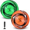 HyDren 2 Pcs Soccer Balls with Pump Official Size Soccer Ball for Game Training Christmas Operation Indoor Outdoor Sport Gift for Child Youth Adult(Classic Style,Size 5) view 1