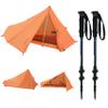 1-Person Ultralight Trekking Pole Tent & Collapsible Aluminum Hiking Poles by Underwood Aggregator view 1