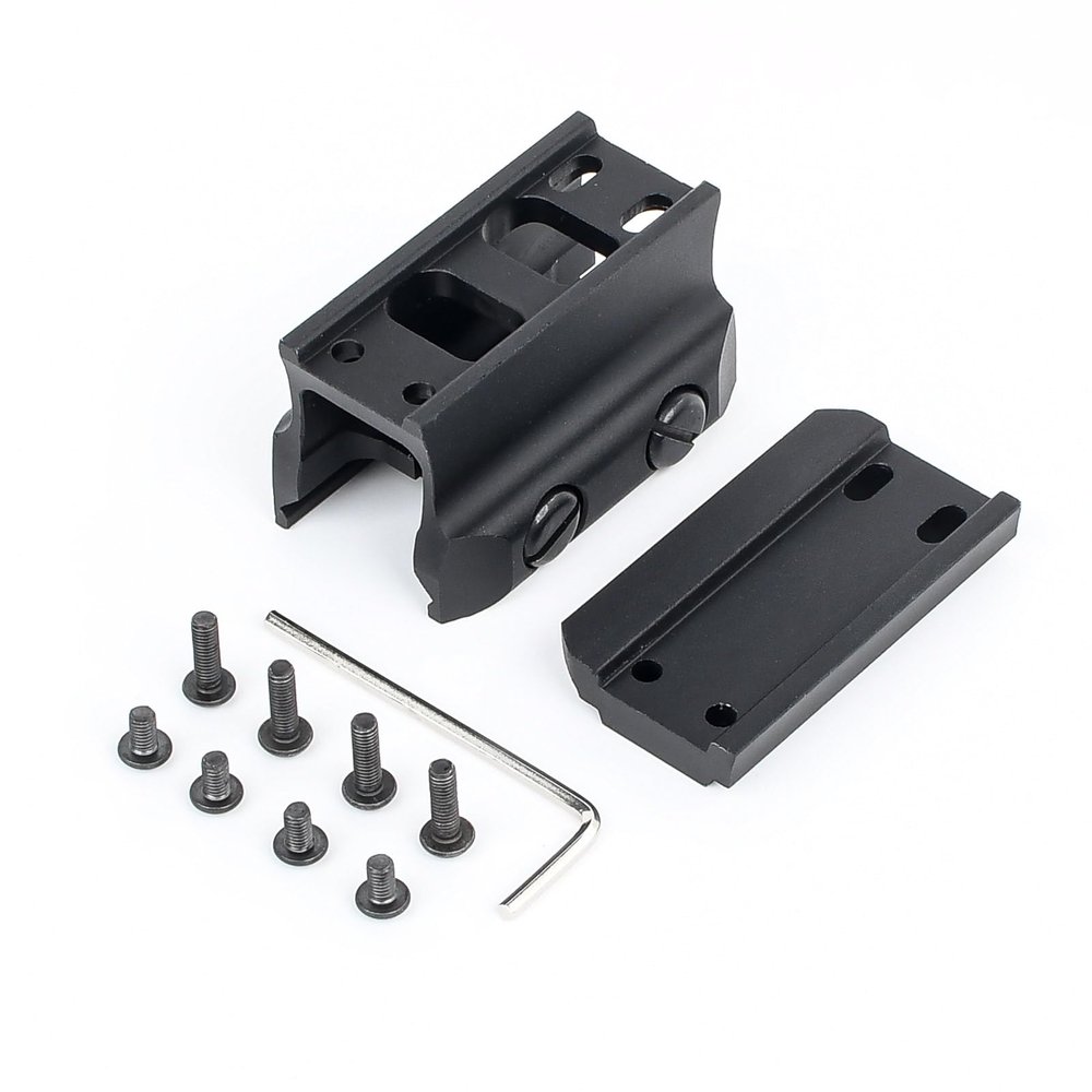 Red dot Sight Riser Mount Picatinny Optic Scope Mount for T1 T2 H1 H2 M5 MRO