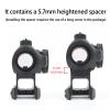 Red dot Sight Riser Mount Picatinny Optic Scope Mount for T1 T2 H1 H2 M5 MRO view 2