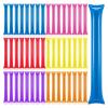 JCUIYyo 48Pcs Thunder Sticks Team Spirit Boom Sticks Cheering Stick Plastic Cheerleading Clapper Inflatable Noise Makers(Green) view 2