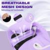Boxing Gloves for Women, Sparring Training Punching MMA Kickboxing Boxing Gloves, Heavy Bag Workout Gloves for Boxing, Kickboxing, Muay Thai, MMA (Purple, 14oz) view 4