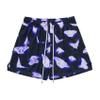 DIOTSR Mens Graphic Shorts Althletic Running Basketball Shorts Cool Streetwear Designer Shorts Drawstring (02 Butterfly Black,X-Large) view 1