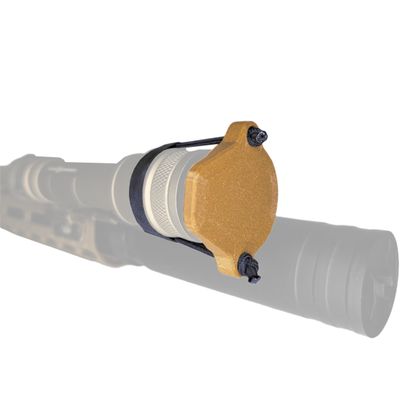 Hammy3DPrints Light/Lens Cover for Weapon Mounted Flashlights Higher-Temp PETG-CF (Forest Green, TLR RM1)