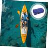 Anneome Inflatable Boat Cushion Multifunctional Portable Seating for Kayak River Boat Fishing Lightweight view 2