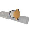 Hammy3DPrints Light/Lens Cover for Weapon Mounted Flashlights Higher-Temp PETG-CF (Black, Z BOL Blazer LED Head) view 1