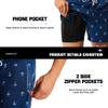 NIMENJOJA Mens 5" Swim Trunks with Compression Liner Stretch Board Shorts Quick Dry Zipper Pockets Beach Shorts view 4