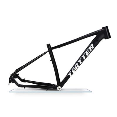 Bicycle Frame 15''/17''/19'' MTB Frame Aluminium Alloy XC BOOST Trail Thru Axle 12x148mm Mountain Bicycle Frame for 29ER Wheel Bike Accessories (Color : Svart, Size : 17x29in)