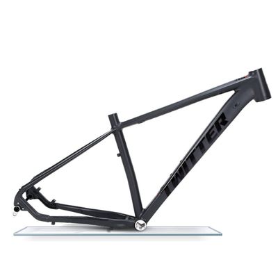 Bicycle Frame 15''/17''/19'' MTB Frame Aluminium Alloy XC BOOST Trail Thru Axle 12x148mm Mountain Bicycle Frame for 29ER Wheel Bike Accessories (Color : Dark Gray, Size : 17x29in)