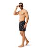 NIMENJOJA Mens 5" Swim Trunks with Compression Liner Stretch Board Shorts Quick Dry Zipper Pockets Beach Shorts view 2