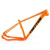 MTB Frame 27.5/29er Hardtail Mountain Bike Frame 15''/17''/19'' Aluminum Alloy Disc Brake Bicycle Frame Quick Release Axle 135mm BSA68 Routing Internal (Color : Orange, Size : 27.5x15'') view 1
