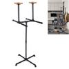 Armor Stand Heavy Duty Body Armor Stand Weighted Vest Stand Two Bracket Tactical Gear Stand Full Body Gear Stand Vest Belt Rack Law Enforcement Gear Stand Plate Carrier Rack Military Gear Stand view 1