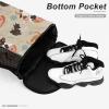 VFKLT Cow Print Drawstring Backpack Lightweight Gym Bag for Men Women Sports Backpack String Bags for Hiking view 4