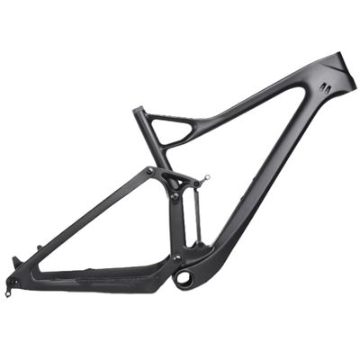Full Suspension XC Carbon Mountain Bike Frame Disc Brake MTB Carbon Softail Frame 29er Boost 27.5er Plus Suspension Frame Bike Accessories