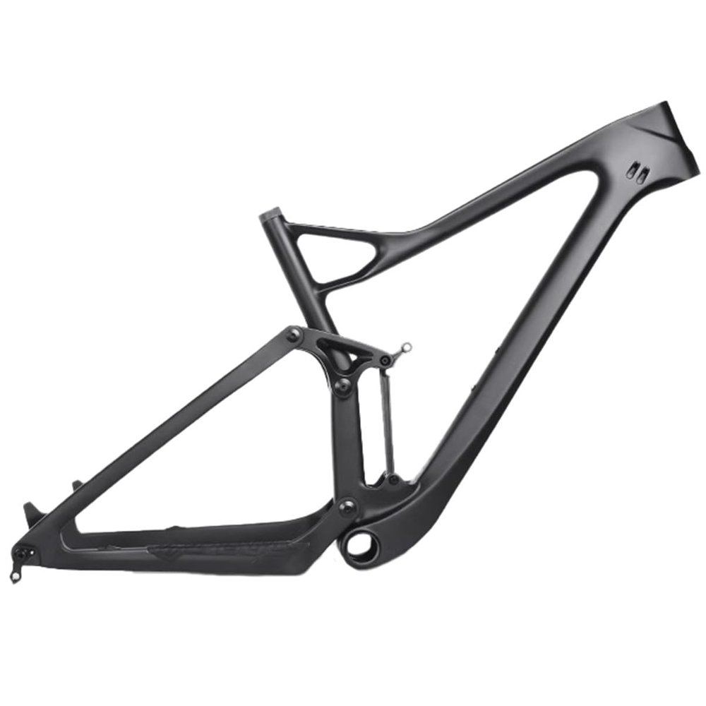 Full Suspension XC Carbon Mountain Bike Frame Disc Brake MTB Carbon Softail Frame 29er Boost 27.5er Plus Suspension Frame Bike Accessories