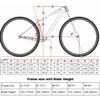 MTB Frame 29er Hardtail Mountain Bike Frame 15/17/19'' Discoloration Disc Brake Bike Frame Full Carbon Bicycle Frame Boost 142x12mm BB92*41mm Routing Internal view 2