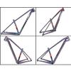 MTB Frame 29er Hardtail Mountain Bike Frame 15/17/19'' Discoloration Disc Brake Bike Frame Full Carbon Bicycle Frame Boost 142x12mm BB92*41mm Routing Internal view 4