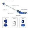 MTB Road Bike Wheel Hub Skewer Quick Release Cr-Mo Steel Fastener 100/135mm Spaced Front Rear Clip Bolt Lever(Blue) view 4