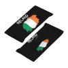Cute Heart Ireland Flag Sports Headbands for Men Women, Irish Flag Workout Headband Sweatbands for Running,Cycling,Football view 4