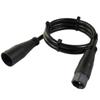 Beuiouer 9 Pin Wheel Hub Motor Cable 60cm EBike Motor Extension Cable Female to Male Connector for E-Bike Accessories,1Pc, Black view 3