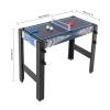 MARTEXBUY Game Table, 5-in-1 Multi Game Table, Combo Game Table for Billiards, Air Hockey, Table Tennis, Basketball, Bow and Arrow Shooting view 4