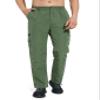 AIFARLD Mens Hiking Pants Cargo Fishing Pants Outdoor Waterproof Quick Dry Sport Lightweight with Multi Pockets view 3
