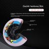 Premium 110mm Speed Inline Skate Wheels 110mm 100mm 90mm Inline Skate Replacement Wheels with Bearings 85A Hardness (8pcs,110mm) view 2