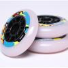 Premium 110mm Speed Inline Skate Wheels 110mm 100mm 90mm Inline Skate Replacement Wheels with Bearings 85A Hardness (8pcs,110mm) view 3