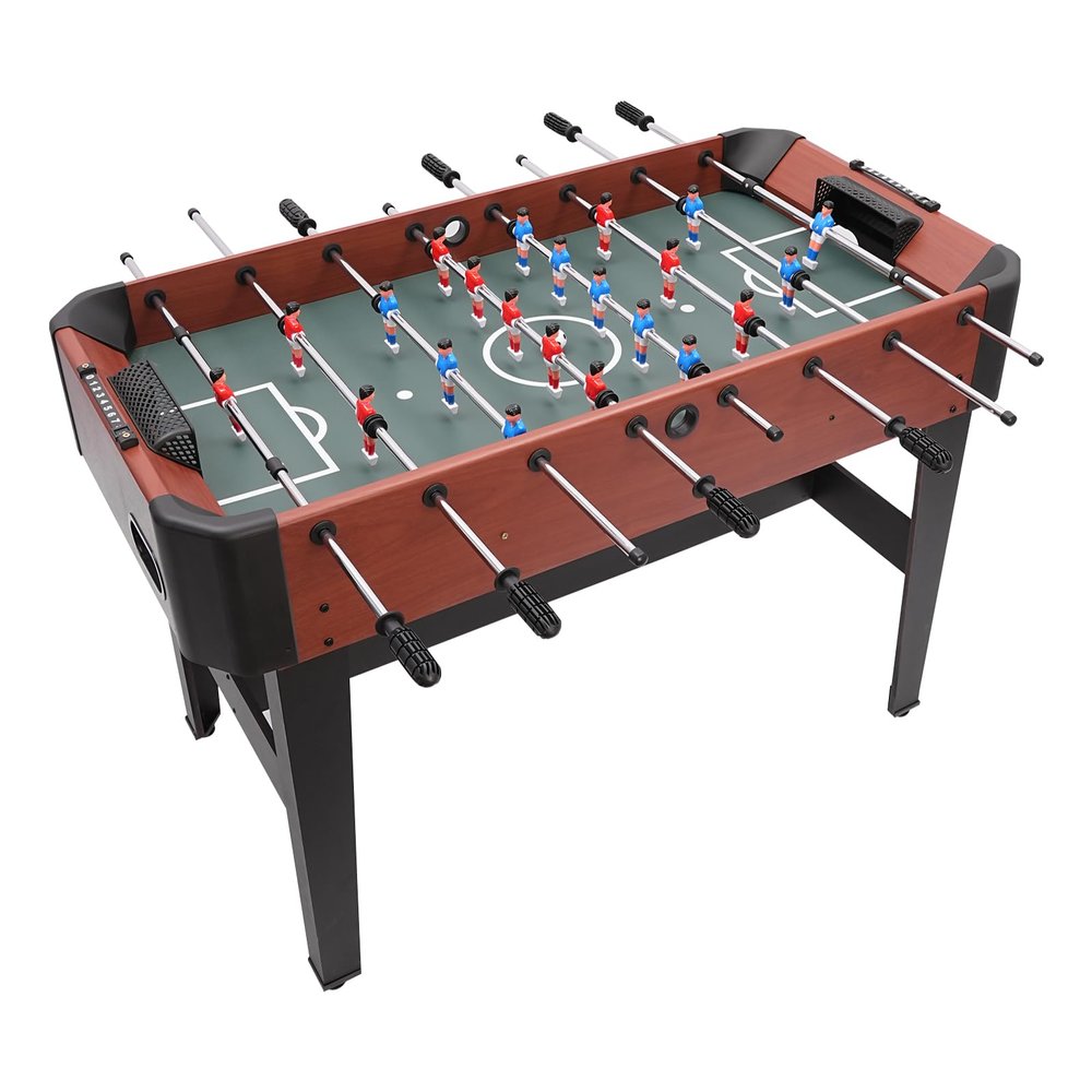 MARTEXBUY Foosball Table, Foose Table, Soccer Football Table for Home Office Game Room, 47.2 x 24 x 31.8 inches