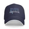 Prostate Cancer Survivor Adjustable Outdoor Leisure Sandwich Hat Baseball Hat Outdoor Fishing Hat Navy Blue view 2