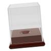 balacoo Acrylic Baseball Display Box Base Softball Holder for Collectibles and Practical Storage for Balls Easy to Clean and Use for Sports Enthusiasts view 1