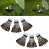 Badminton Birdie, Professional Duck Feather Badminton Shuttlecocks Feather Ball with Durability Stability and Balance view 2