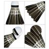 Badminton Birdie, Professional Duck Feather Badminton Shuttlecocks Feather Ball with Durability Stability and Balance view 3