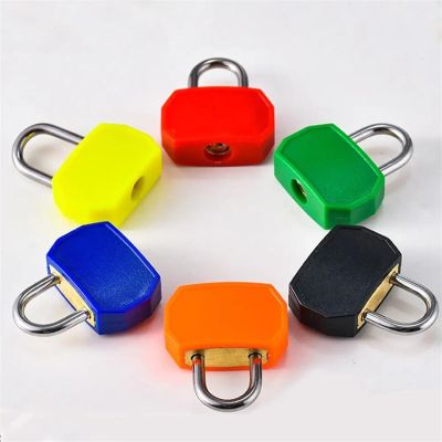MENDOE 23mm Suitcase Diary Lock Portable Anti-Theft Plastic Travel Bag Lock with 2 Keys Luggage Lock Home Decoration(Red)